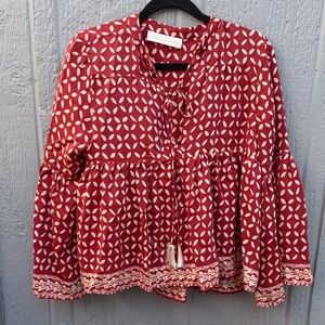 Natalie Martin Jerusha Top 100% Silk Size: XS